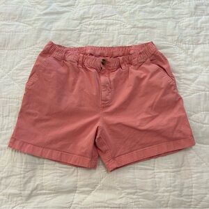 Chubbies Originals Shorts Mens L Pink  5.5" Inseam  Stretch Preppy Old Version